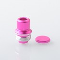 Authentic MK MODS TB Boro Drip Tip and Button for VandyVape Pulse AIO V2 80W Boro Box Mod Kit - Pink