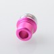 Authentic MK MODS TB Boro Drip Tip and Button for VandyVape Pulse AIO V2 80W Boro Box Mod Kit - Pink