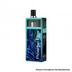 [Ships from Bonded Warehouse] Authentic Smoant Pasito Pro Pod System Kit - Aquamarine, VW 1~50W, 1500mAh, 4ml, 0.4ohm / 0.6ohm