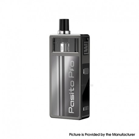 [Ships from Bonded Warehouse] Authentic Smoant Pasito Pro Pod System Kit - Starnlight Silver, 1~50W, 1500mAh, 4ml, 0.4 / 0.6ohm