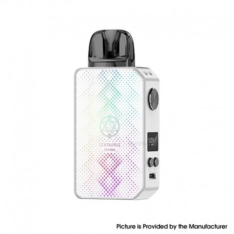 [Ships from Bonded Warehouse] Authentic Lost Vape Centaurus E40 Max Pod Kit - Prism White, VW 5~40W, 1400mAh, 3ml, 0.3 / 0.6ohm