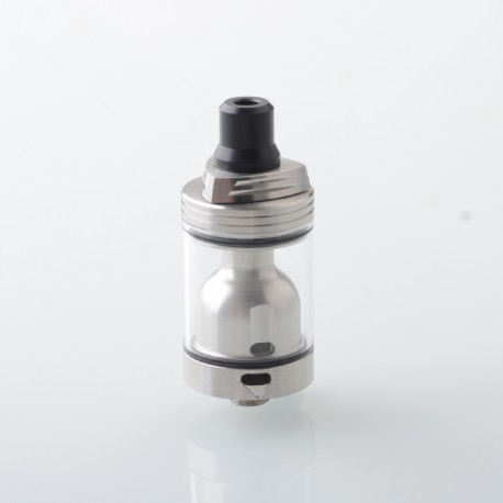 Skyline R Style RTA Rebuildable Tank Atomizer w/ RDL Airdisk - Silver, 3.2ml, 2mm / 1.5 x 3mm / 1.5 x 3.9mm /2 x 3.9mm, 22mm Dia