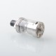 Skyline R Style RTA Rebuildable Tank Atomizer w/ RDL Airdisk - Silver, 3.2ml, 2mm / 1.5 x 3mm / 1.5 x 3.9mm /2 x 3.9mm, 22mm Dia