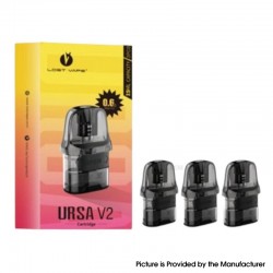 [Ships from Bonded Warehouse] Authentic Lost Vape Ursa V2 Pod Cartridge for Ursa Nano / Ursa Baby Pod - 0.6ohm, 2.5ml (3 PCS)