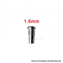 YFTK Replacement Long Airflow Insert Air Pin Screw for Flash e-Vapor V4.5 / V4.5S+ RTA - 1.6mm Airhole (1 PC)