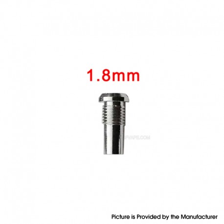 YFTK Replacement Long Airflow Insert Air Pin Screw for Flash e-Vapor V4.5 / V4.5S+ RTA - 1.8mm Airhole (1 PC)