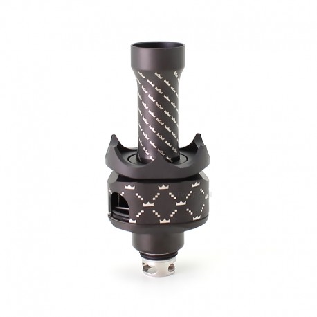 SXK Monarchy MOBB MS Scepter Style RBA Bridge for Billet / BB / Boro - Black Crown, 1 / 1.5 / 2.5 / 3 / 3.5 / 4mm