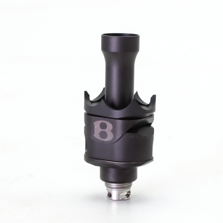 SXK Monarchy MOBB MS Scepter Style RBA Bridge for Billet / BB / Boro - Matte Black B, 1 / 1.5 / 2.5 / 3 / 3.5 / 4mm