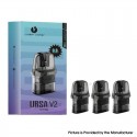 [Ships from Bonded Warehouse] Authentic Lost Vape Ursa V2 Pod Cartridge for Ursa Nano / Ursa Baby Pod - 0.8ohm, 2.5ml (3 PCS)