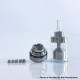 Rekavape Four One Five 415V2 415 V2 Style MTL RTA Atomizer - Silver, 316SS + PEI, 4ml, 22mm, Diameter