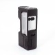 SXK M3GAN Style Box Mod - Black, VW 5~60W, 1 x 18650, Compatible with BB / Billet Boro RBA / P- Tank, PA12 3D Print