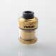 Authentic ThunderHead Creations & Mike Vapes Blaze MAX RTA Rebuildable Tank Atomizer - Gold, 5.5ml / 7ml, 30mm Diameter