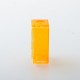 Monarchy DLVC Style Boro Tank for SXK BB / Billet AIO Box Mod Kit - Translucent Orange, PC