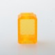 Monarchy DLVC Style Boro Tank for SXK BB / Billet AIO Box Mod Kit - Translucent Orange, PC