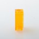 Monarchy DLVC Style Boro Tank for SXK BB / Billet AIO Box Mod Kit - Translucent Orange, PC