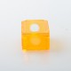 Monarchy DLVC Style Boro Tank for SXK BB / Billet AIO Box Mod Kit - Translucent Orange, PC