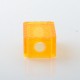 Monarchy DLVC Style Boro Tank for SXK BB / Billet AIO Box Mod Kit - Translucent Orange, PC