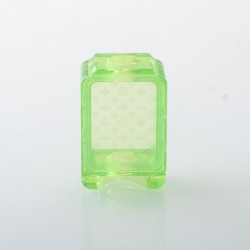 Monarchy DLVC Style Boro Tank for SXK BB / Billet AIO Box Mod Kit - Translucent Green, PC