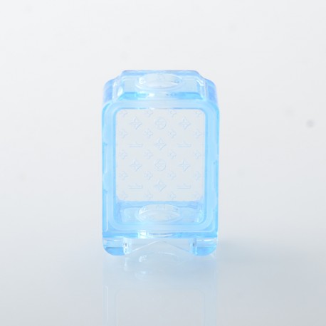 Monarchy DLVC Style Boro Tank for SXK BB / Billet AIO Box Mod Kit - Translucent Blue, PC