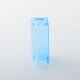 Monarchy DLVC Style Boro Tank for SXK BB / Billet AIO Box Mod Kit - Translucent Blue, PC