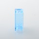 Monarchy DLVC Style Boro Tank for SXK BB / Billet AIO Box Mod Kit - Translucent Blue, PC