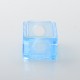 Monarchy DLVC Style Boro Tank for SXK BB / Billet AIO Box Mod Kit - Translucent Blue, PC