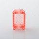 Monarchy DLVC Style Boro Tank for SXK BB / Billet AIO Box Mod Kit - Translucent Red, PC