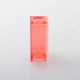 Monarchy DLVC Style Boro Tank for SXK BB / Billet AIO Box Mod Kit - Translucent Red, PC