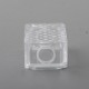 Monarchy DLVC Style Boro Tank for SXK BB / Billet AIO Box Mod Kit - Translucent , PC