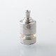 YFTK Kayfun X Mini Style MTL RTA Rebuildable Tank Atomizer - Silver, 3.2ml, 23mm Diameter