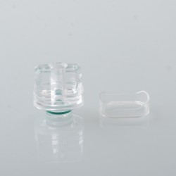 Rekavape Kontrl KTM W. BLCK BASE Style 510 Drip Tip with 1 PC Decorative Ring - Translucent, PC