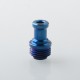 Rekavape Unkwn Style Drip Tip for BB / Billet / Boro AIO Box Mod - Blue, 316 Stainless Steel