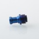 Rekavape Unkwn Style Drip Tip for BB / Billet / Boro AIO Box Mod - Blue, 316 Stainless Steel