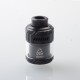 Authentic ThunderHead Creations & Mike Vapes Blaze MAX RTA Rebuildable Tank Atomizer - Silver Black, 5.5ml / 7ml, 30mm Diameter