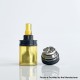 Rekavape Four One Five 415V2 415 V2 Style MTL RTA Atomizer - Black, 316SS + PEI, 4ml, 22mm, Diameter