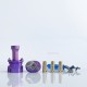 Rekavape Monarchy MOBB MS Scepter Style RBA Bridge for Billet / BB / Vandy Pulse AIO / Boro - Purple, Titanium, 2.5 / 3 / 3.5mm