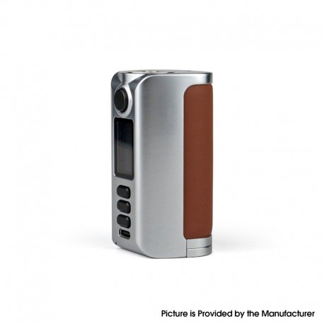 [Ships from Bonded Warehouse] Authentic Dovpo Riva 200W TC VW Box Mod - Silver Brown, 5~200W, 2 x 18650