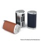 [Ships from Bonded Warehouse] Authentic Dovpo Riva 200W TC VW Box Mod - Silver Brown, 5~200W, 2 x 18650