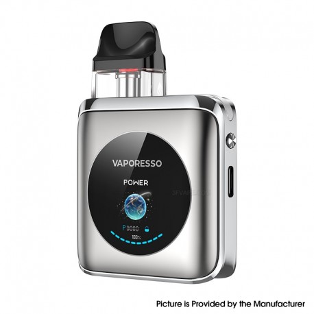 [Ships from Bonded Warehouse] Authentic Vaporesso XROS 4 Nano Pod System Kit - Titanium Silver, 1350mAh, 3ml, 0.6ohm / 0.8ohm