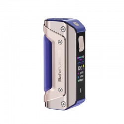 [Ships from Bonded Warehouse] Authentic GeekVape Aegis Solo 3 III S100 100W Box Mod - Golden Blue, 3000mAh, VW 5~100W