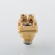 Psychomod Xcentred Style RBA Bridge for Billet / BB / Boro Mod - Gold, 316SS, 5 PCS Air Pin 1.5 / 2.0 / 3.0 / 3.5 / 4.0mm