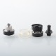 YFTK Kayfun X Mini Style MTL RTA Rebuildable Tank Atomizer - Black, 3.2ml, 23mm Diameter