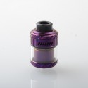 Authentic ThunderHead Creations & Mike Vapes Blaze MAX RTA Rebuildable Tank Atomizer - Purple, 5.5ml / 7ml, 30mm Diameter