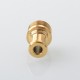 Rekavape Unkwn Style Drip Tip for BB / Billet / Boro AIO Box Mod - Gold, 316 Stainless Steel