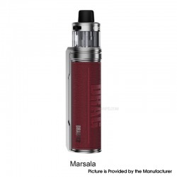 [Ships from Bonded Warehouse] Authentic Voopoo Drag X2 80W Box Mod Kit with PnP X Cartridge DTL - Marsala, 5~80W, 5ml, 0.3ohm