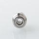 Monarchy Inverted Whistle MNCH Style Drip Tip for BB / Billet / Boro AIO Box Mod - Silver, Stainless Steel