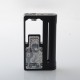 Astro Rockets Le edition Style DNA60 60W Boro Box Mod - Black + Gun Metal, Aluminum Alloy, VW 1~60W, 1 x 18650, Evolv DNA60