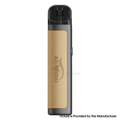 [Ships from Bonded Warehouse] Authentic Kumiho THOTH C Pod System Kit - Sandy Brown Plastic Gunmetal, 900mAh, 2ml, 0.6ohm