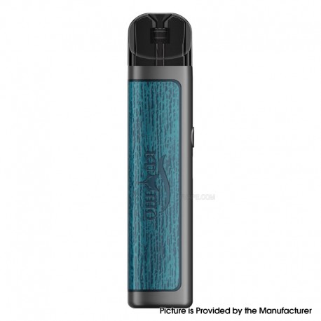 [Ships from Bonded Warehouse] Authentic Kumiho THOTH C Pod System Kit - Azure Blue Plastic Gunmetal, 900mAh, 2ml, 0.6ohm