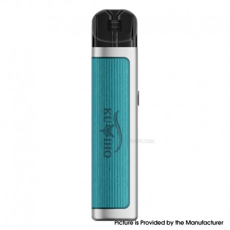 [Ships from Bonded Warehouse] Authentic Kumiho THOTH C Pod System Kit - Stripe Green Plastic Silver, 900mAh, 2ml, 0.6ohm